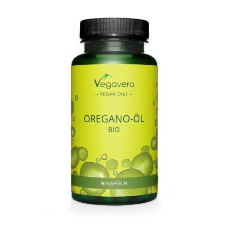 Vegavero Oregano Oil Organic (Ulei de Oregano Bio) - 90 Capsule